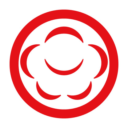 丸に瓜形梅紋 8