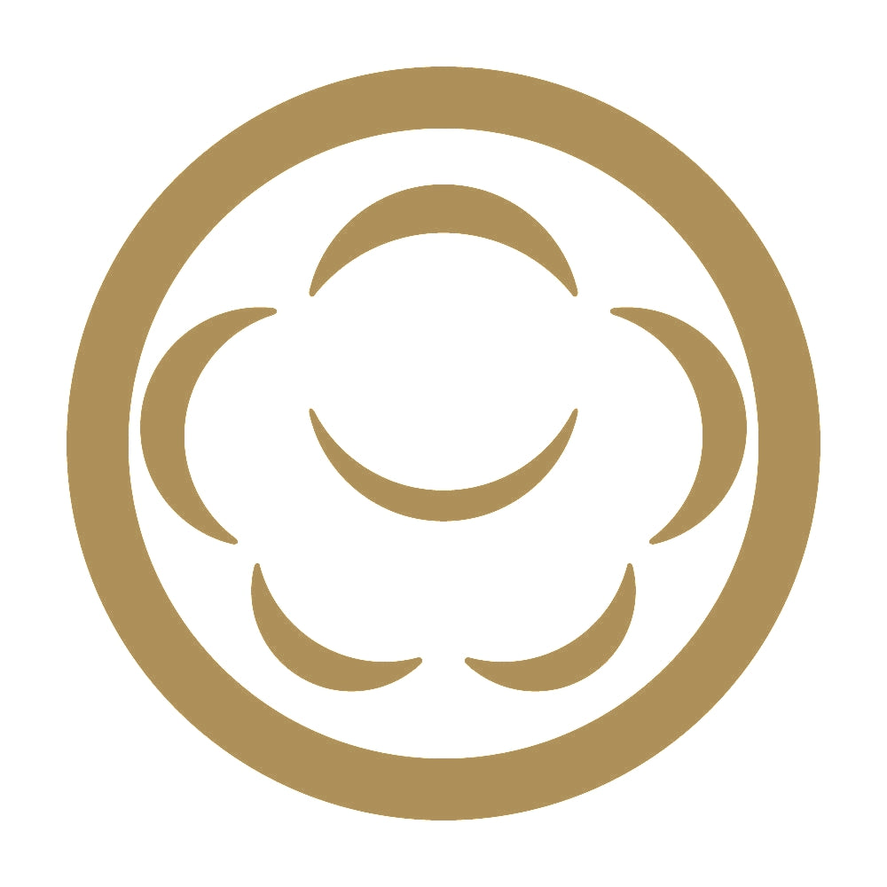 丸に瓜形梅紋 9