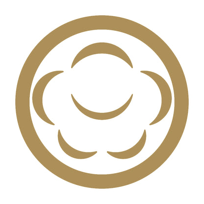 丸に瓜形梅紋 9