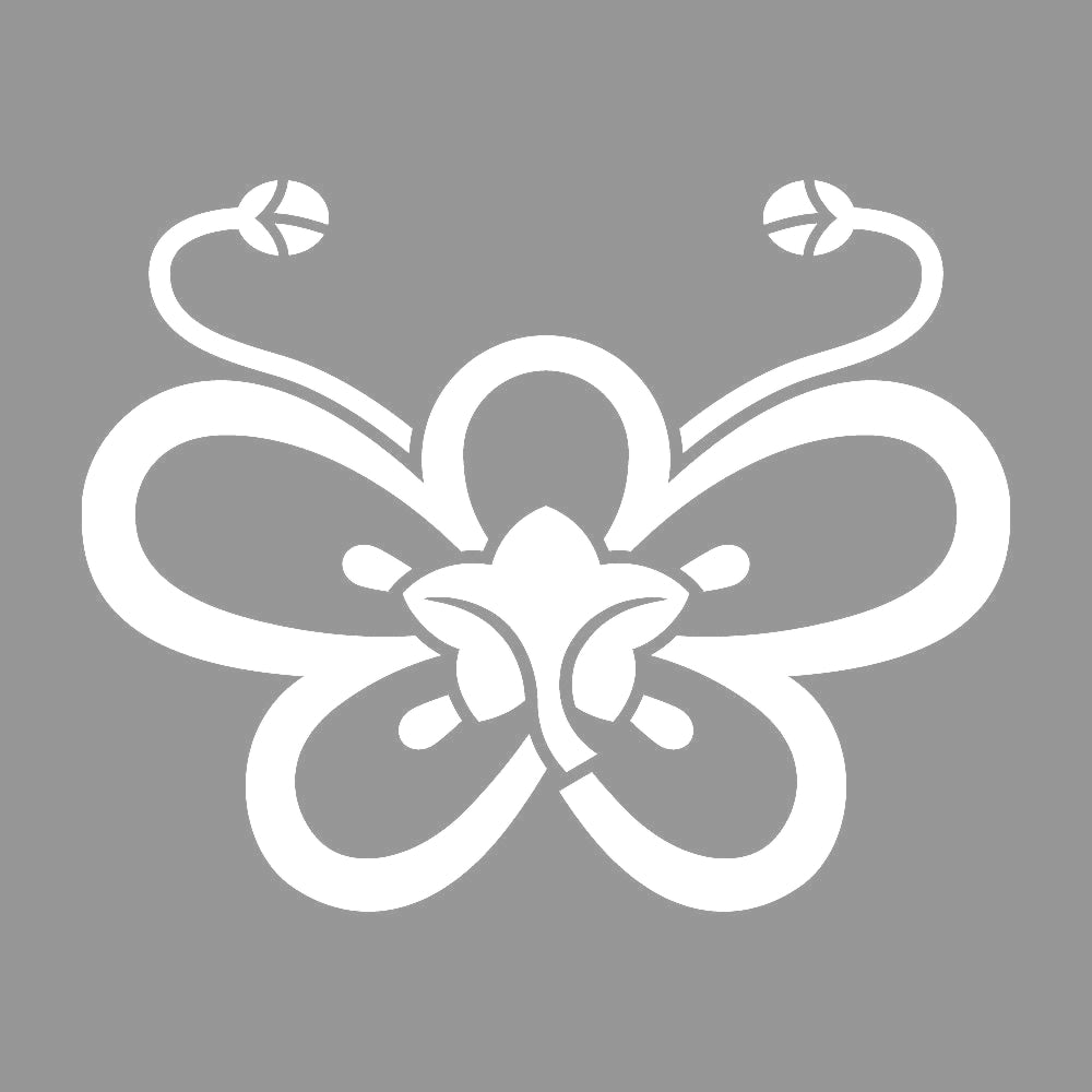 中陰裏梅胡蝶紋 7