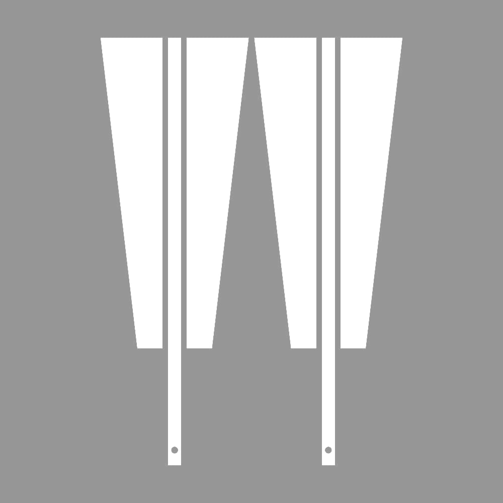 並び扇紋 7