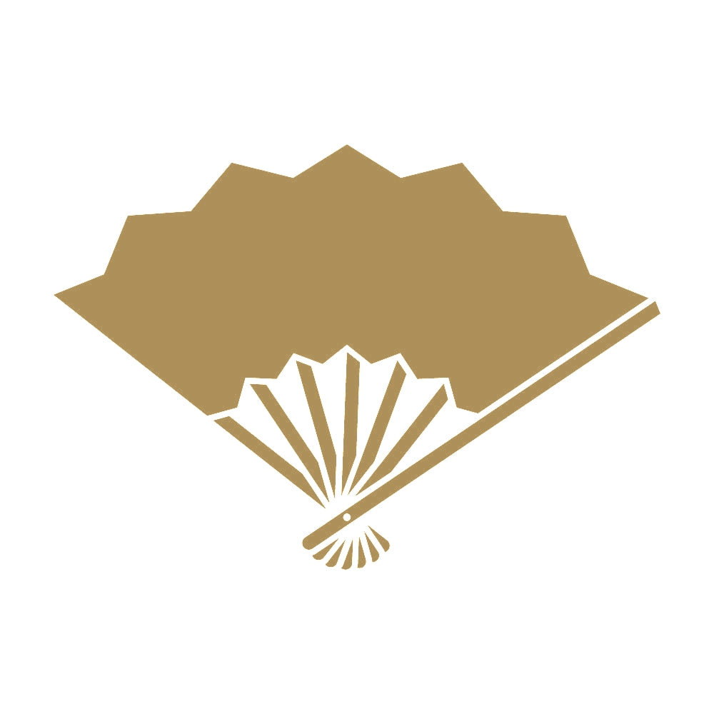 七本骨雁木扇紋 9