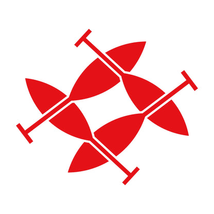 櫂井桁紋 8