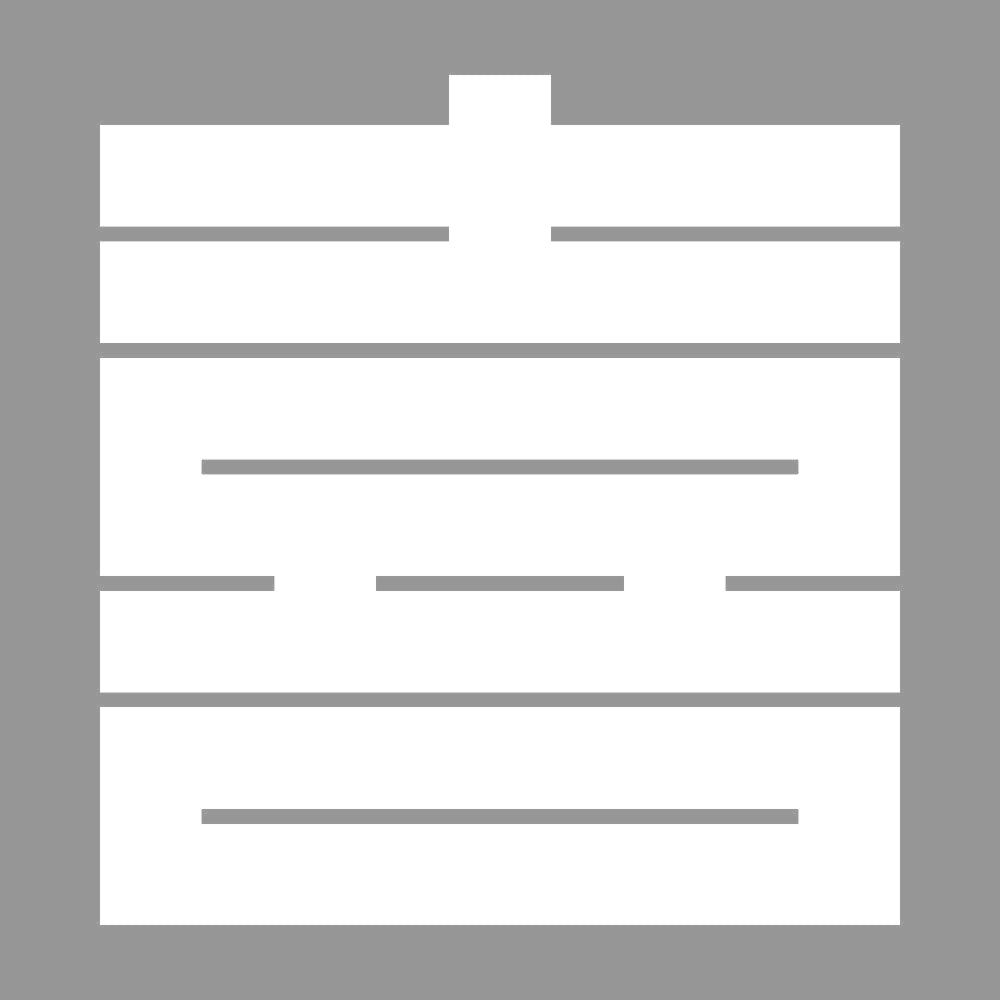 喜の角字紋 7