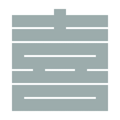 喜の角字紋 10