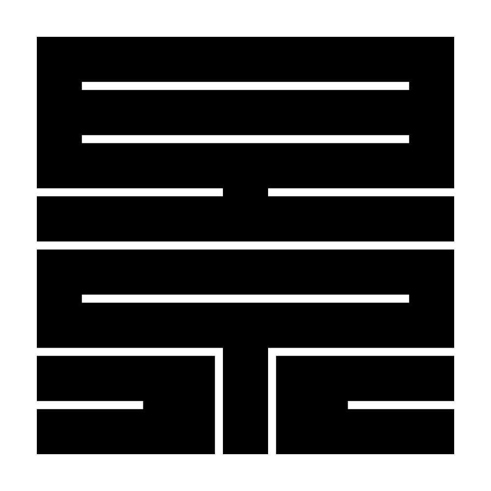 景の角字紋