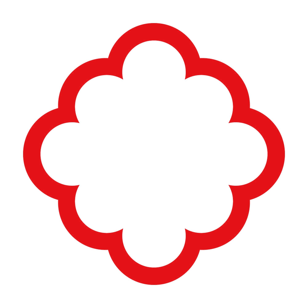 花形角紋 8