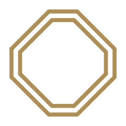 陰の隅切り角紋 9