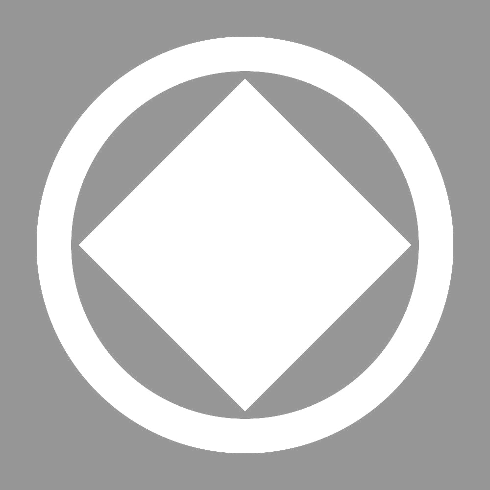 丸に隅立て角紋 7