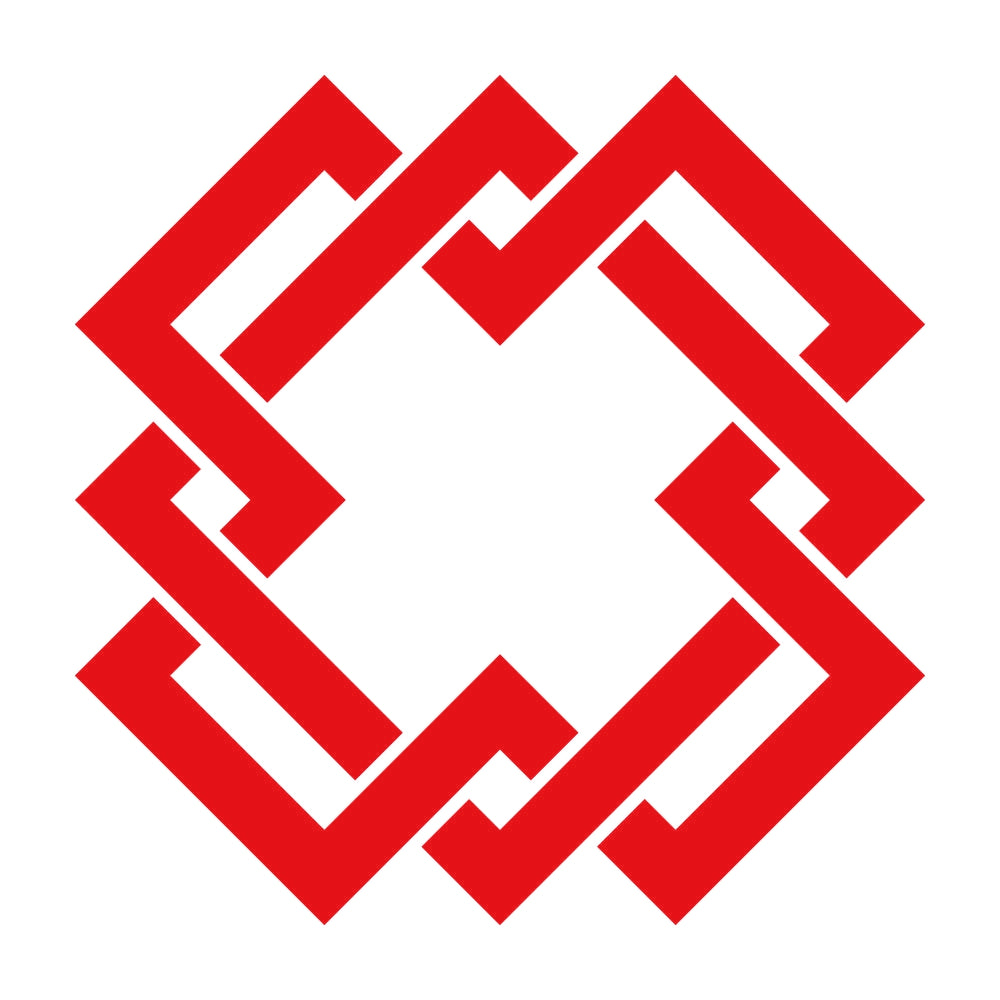 結び角紋 8