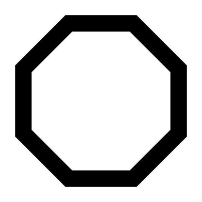 隅切り角紋 (B)