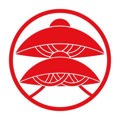 糸輪に二階笠紋 8