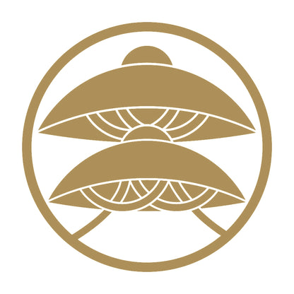 糸輪に二階笠紋 9