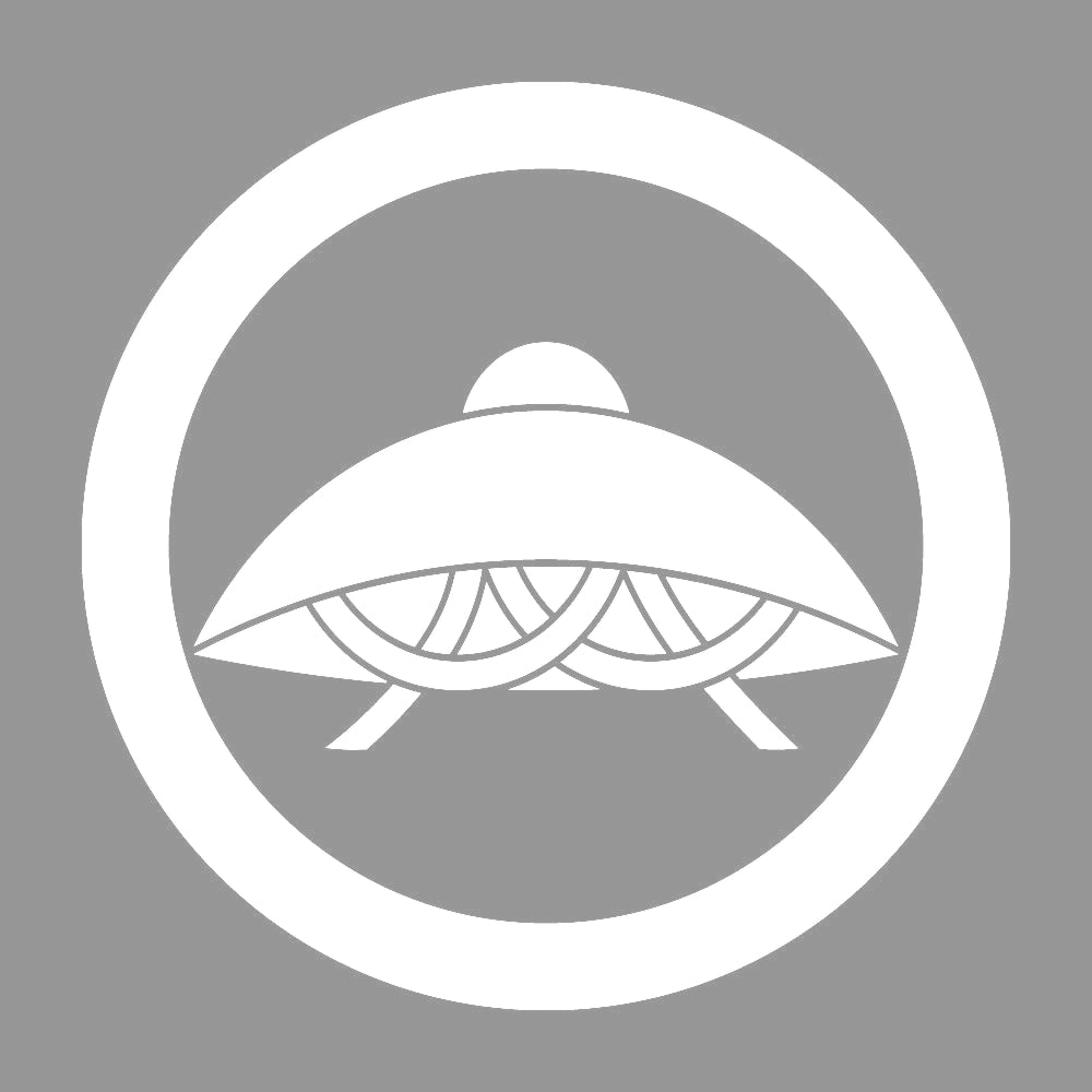 丸に笠紋 7