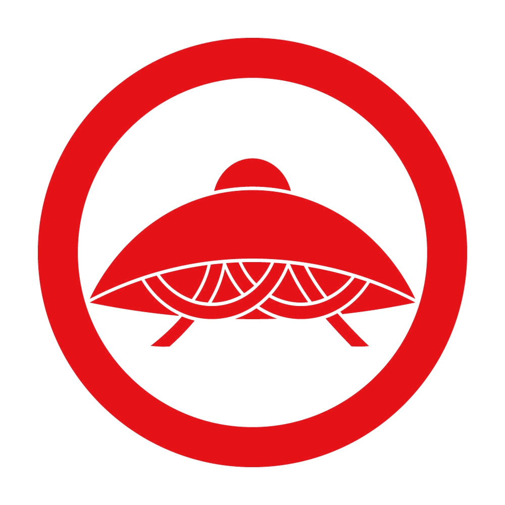 丸に笠紋 8