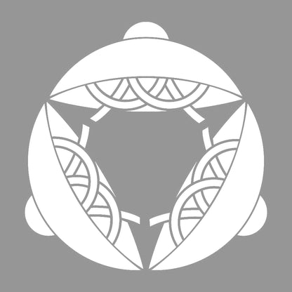 三つ寄せ笠紋 7