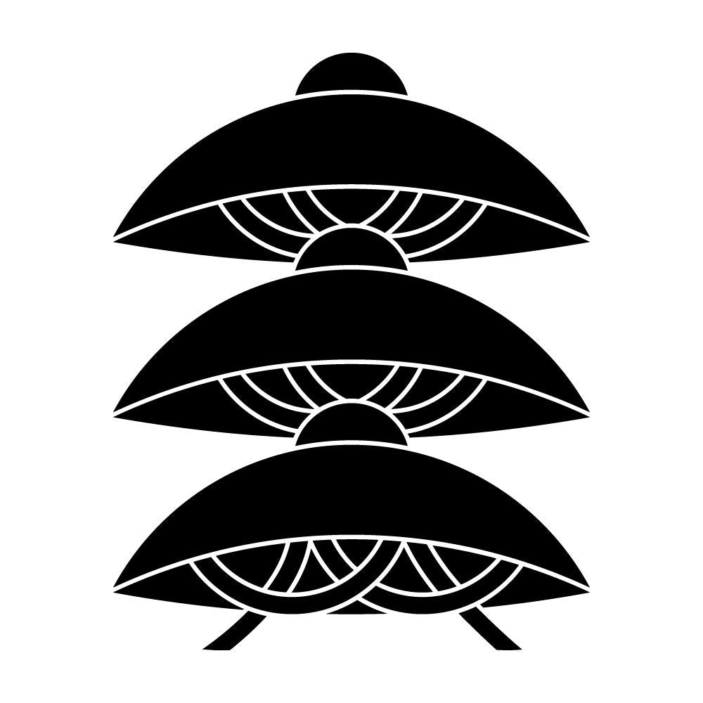 三階笠紋