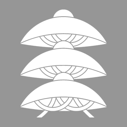三階笠紋 7