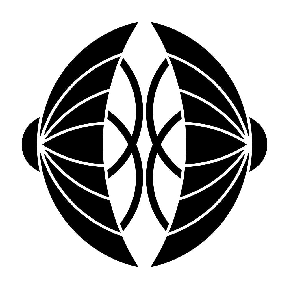 向かい笠紋