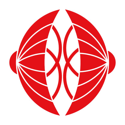 向かい笠紋 8