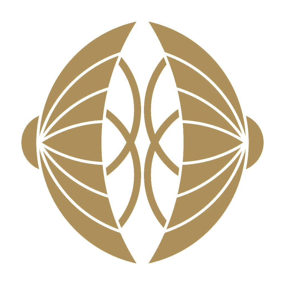 向かい笠紋 9