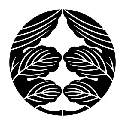 割り梶の葉紋