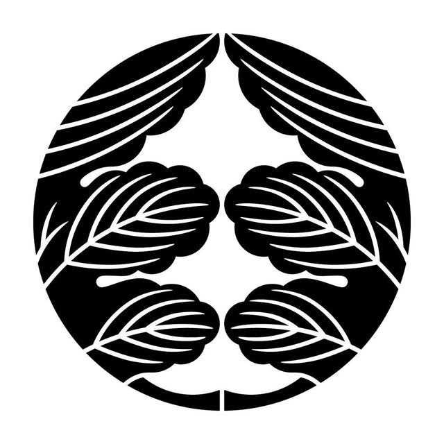 割り梶の葉紋