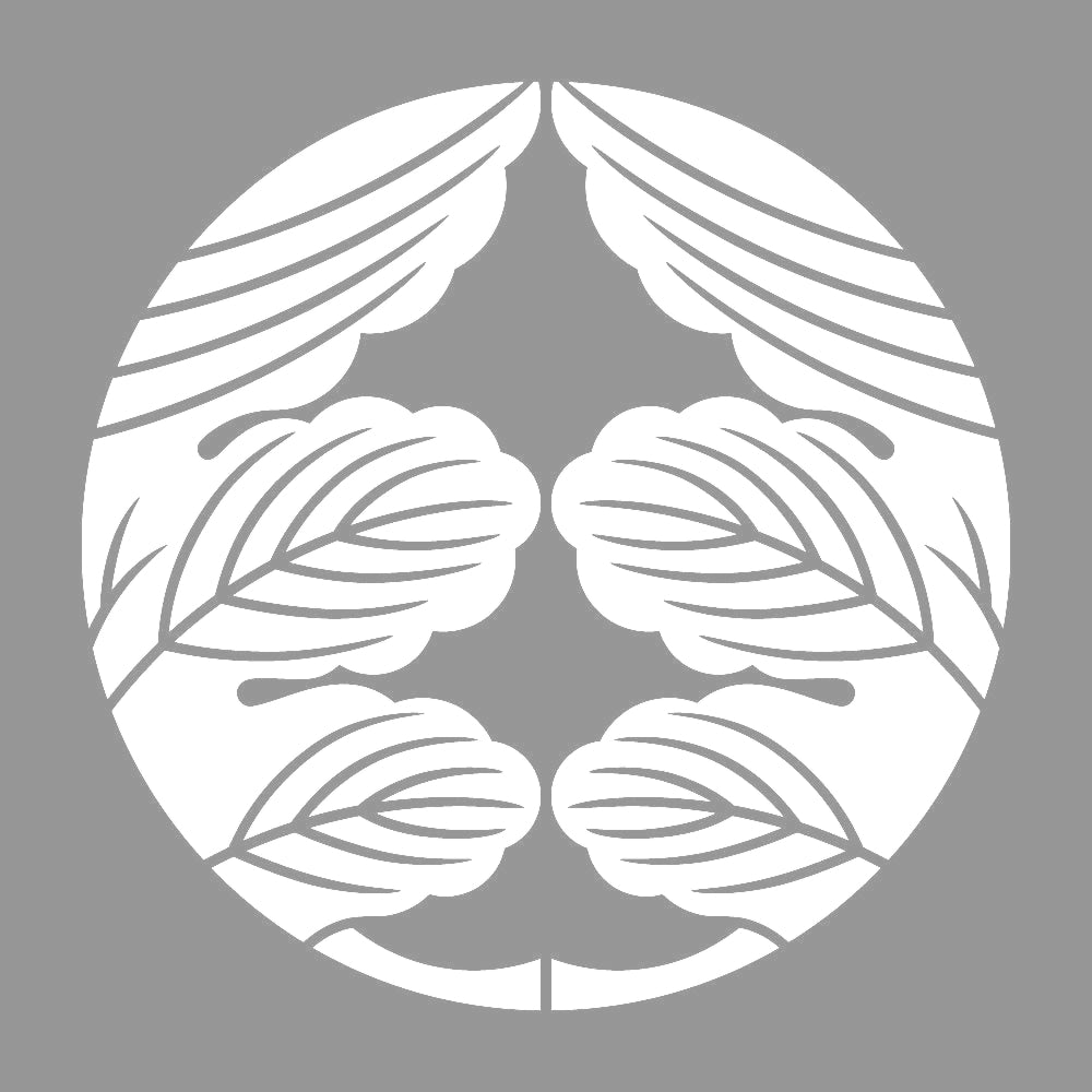 割り梶の葉紋 7