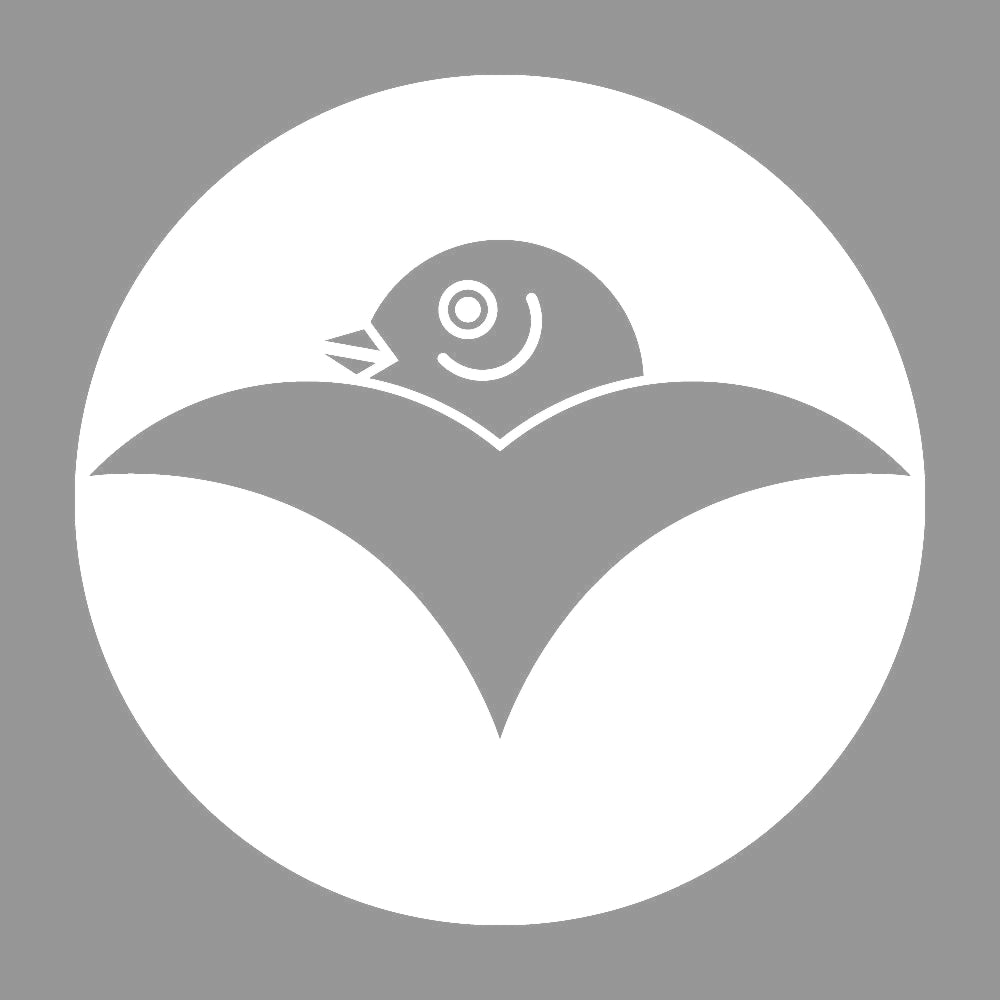 石持ち地抜き雁金紋 7
