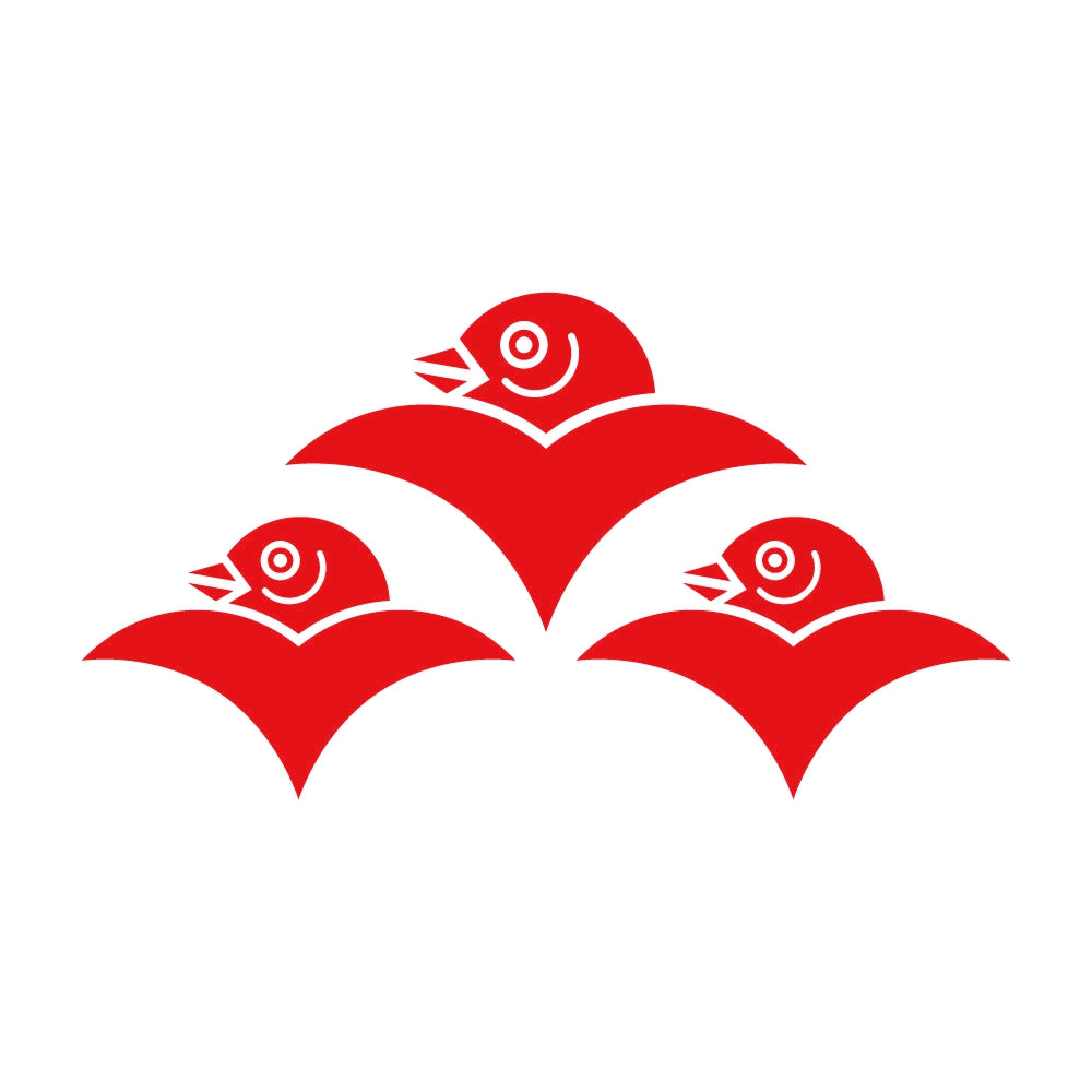 三つ盛り雁金紋 8