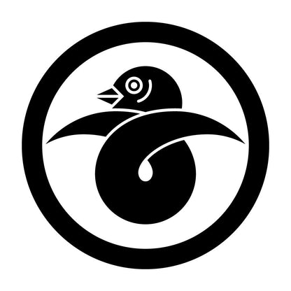 丸に結び雁金紋