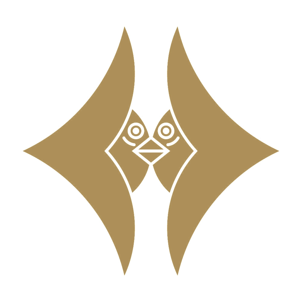 向かい嘴合わせ雁金紋 9