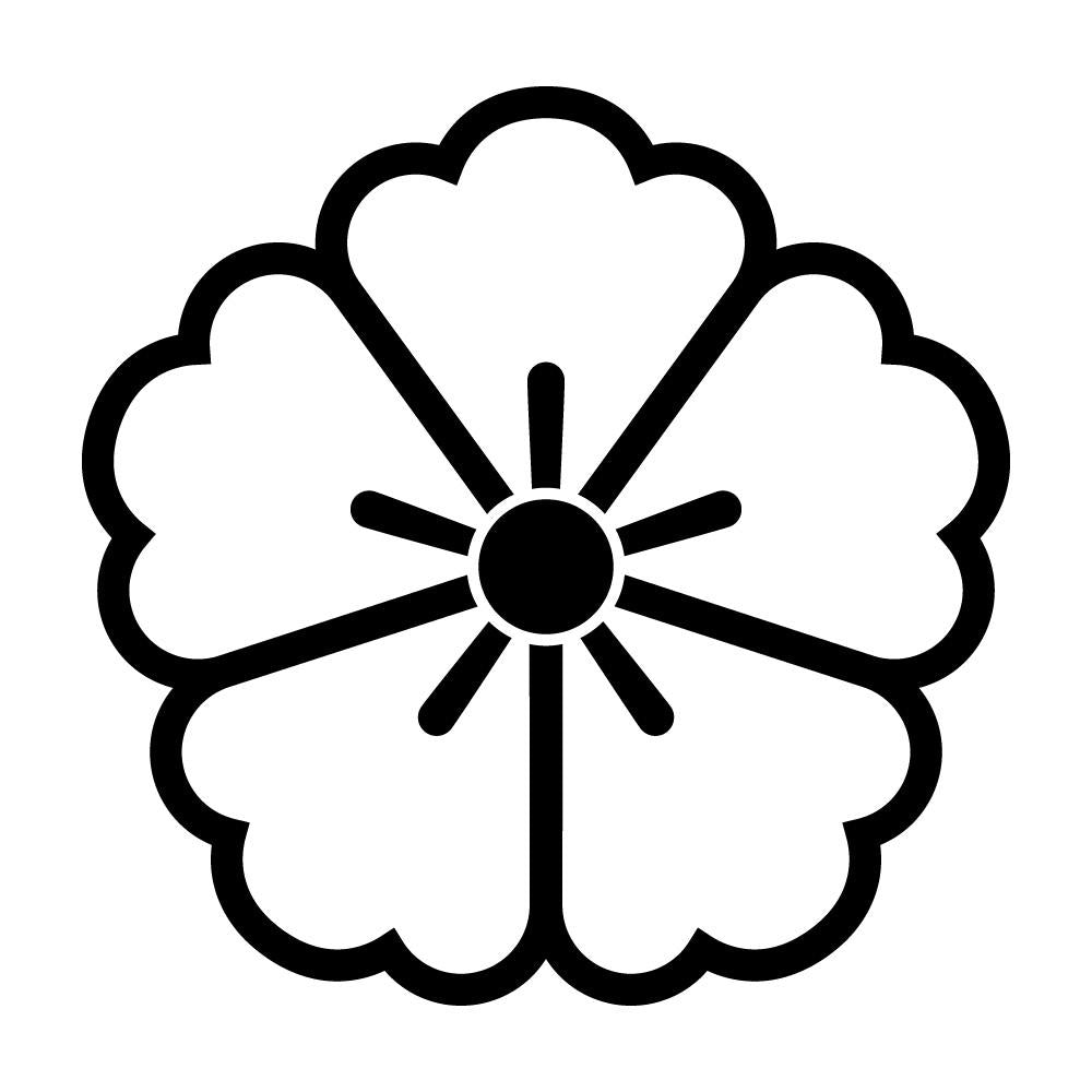 陰唐花紋