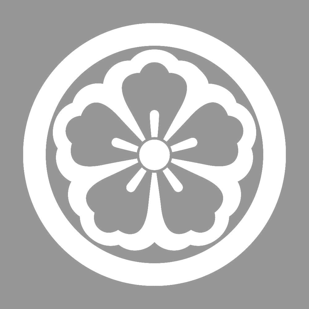 丸に中陰唐花紋 7