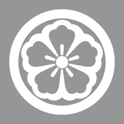 丸に中陰唐花紋 7
