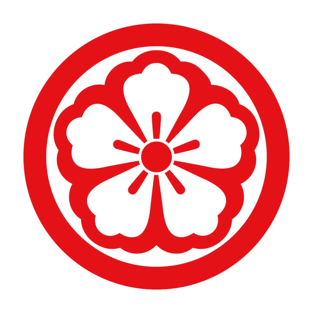 丸に中陰唐花紋 8