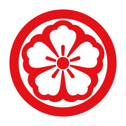 丸に中陰唐花紋 8