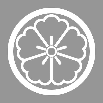 中輪に陰の唐花紋 7