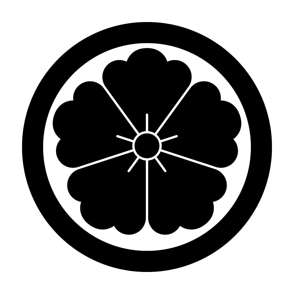 中輪に唐花紋