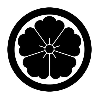 中輪に唐花紋