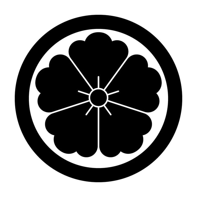 中輪に唐花紋