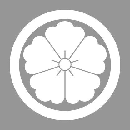 中輪に唐花紋 7