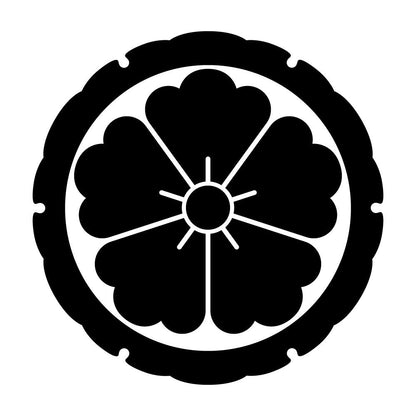 外雪輪に唐花紋