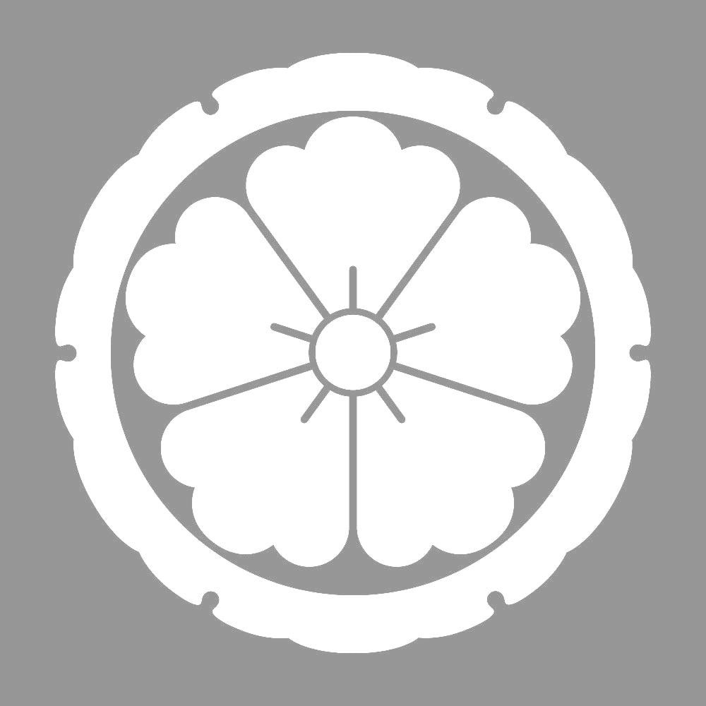 外雪輪に唐花紋 7