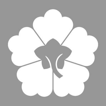 台地抜き唐花紋 7