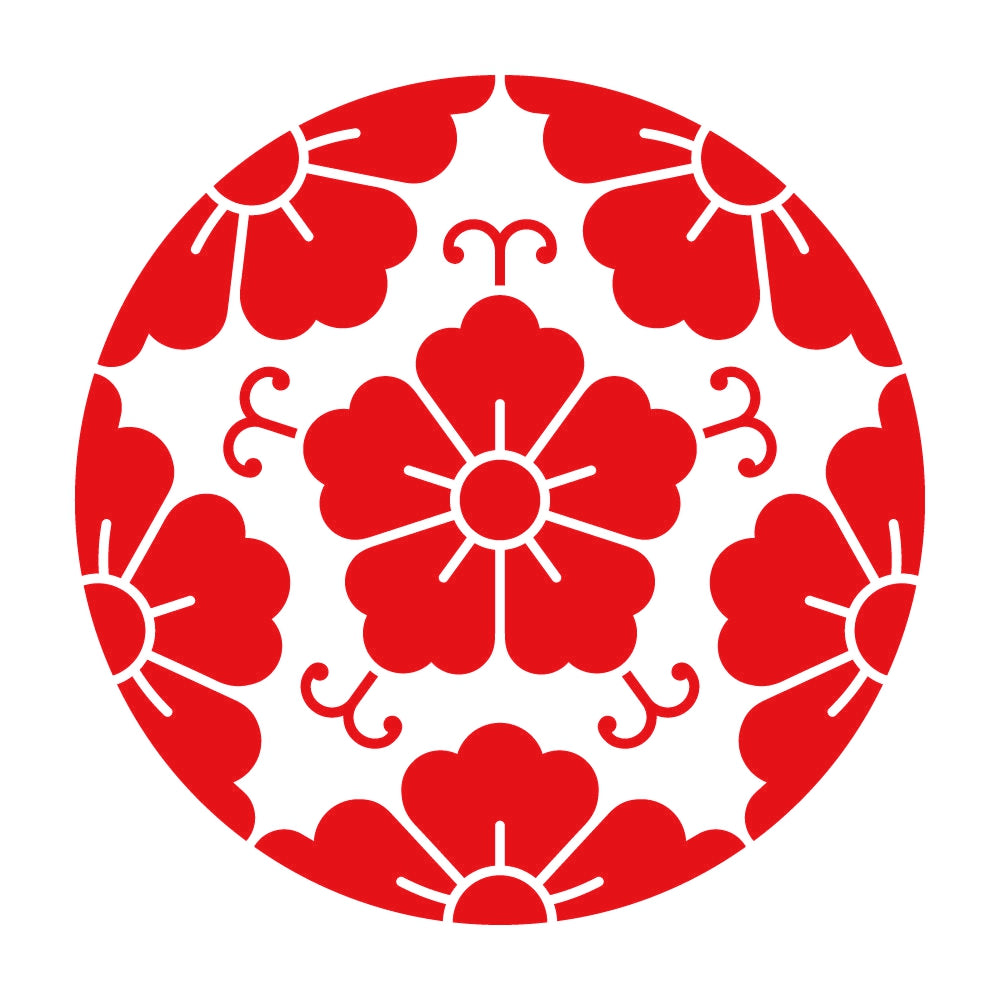 浮線綾唐花紋 8