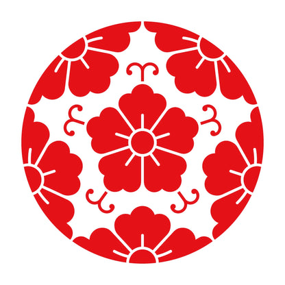 浮線綾唐花紋 8