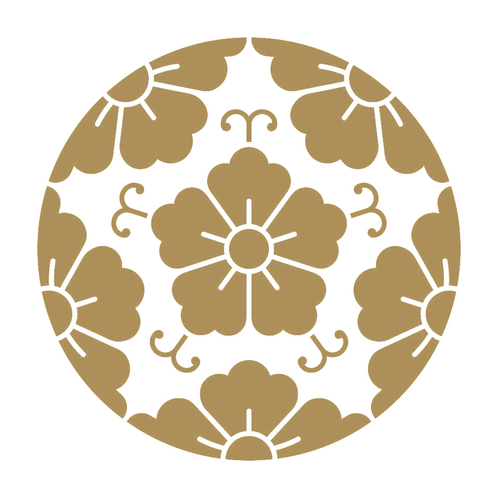浮線綾唐花紋 9