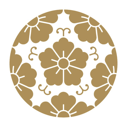 浮線綾唐花紋 9
