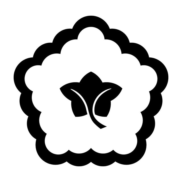 中陰裏唐花紋 (B)